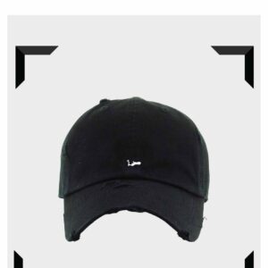 Distressed Cap (Black)